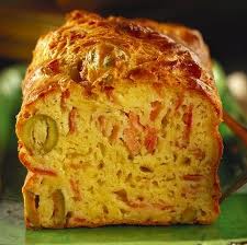 Recette : Cake aux olives et au jambon