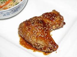 Recette : Ailes de poulet caram�lis�es