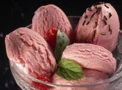 Recette : Glace acidul�e au cassis