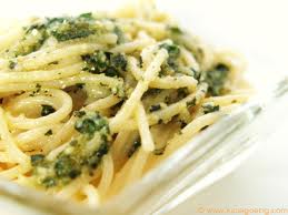 Recette : P�tes au pesto
