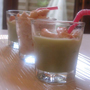 Recette : Milk shake avocat orange au crabe