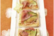 Recette : Toasts jambon-mangue 