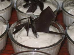 Recette : Fromage blanc aux copeaux de chocolat noir