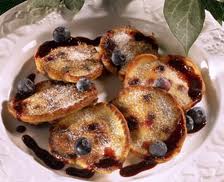 Recette : Beignets des myrtilles