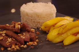 Recette : Aiguillettes de canard sauce � la mangue