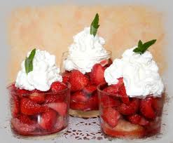 Recette : Fraises � la chantilly