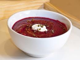 Recette : Soupe de betterave chaude