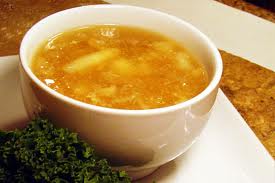 Recette : Soupe au crabe et aux asperges