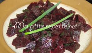 Recette : Betteraves roses � la menthe verte