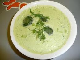 Recette : Potage frais au concombre