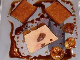Recette : Assiette de foie gras au miel, pain d'�pice et figues