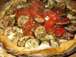 Recette : Tarte proven�ale aux aubergines