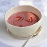 Recette : Fraises en soupe p�tillante