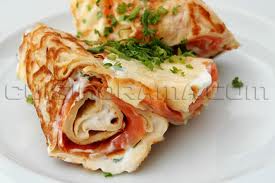 Recette : Rouleaux de saumon fum�