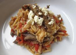 Recette : Arni youvetsi (agneau aux p�tes au four de Gr�ce)