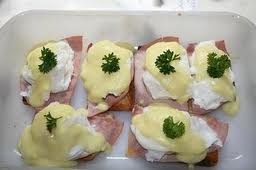 Recette : Oeufs poch�s � la b�chamel 