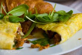 Recette : Omelette au saucisson lyonnais
