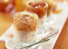 Recette : Amuse bouche de saumon au melon