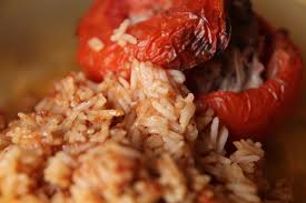 Recette : Riz � la chair � saucisse et tomates